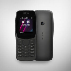 Nokia 110 Preto - Dual Sim Câmera VGA Rádio FM 32Mb