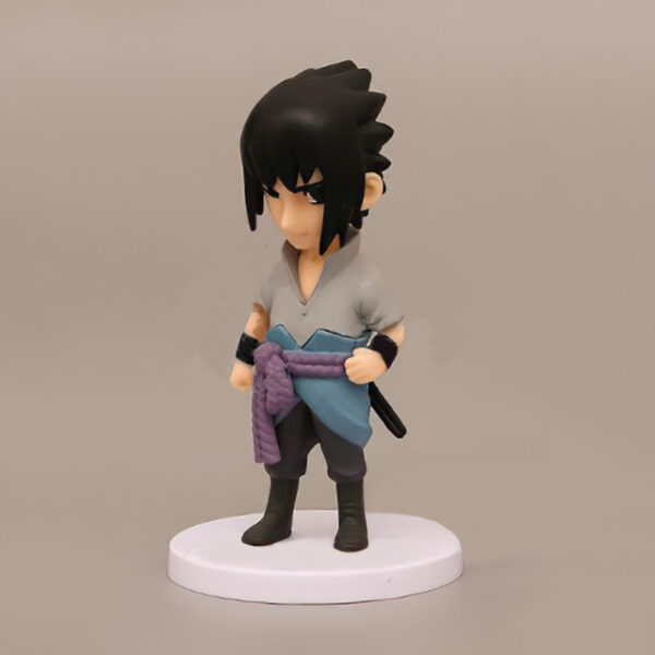 Boneco Miniatura Uchiha Sasuke Adolescente - Naruto Shippuden