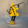 Boneco Naruto Modo Kurama Manta Amarelo 18cm - Naruto Shippuden - Image 2