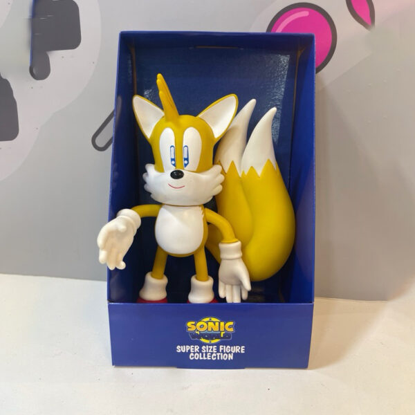 Boneco Tails Articulado Super Size 23cm - Sonic World