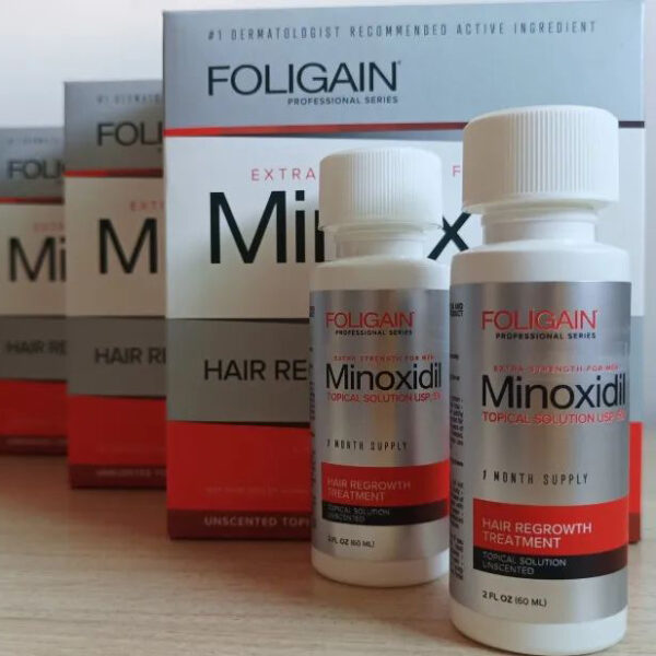 Minoxidil Foligain Caixa 3 Unidades