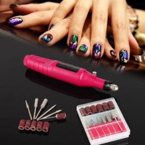Lixa Elétrica para Unhas com 6 Pontas Bivolt