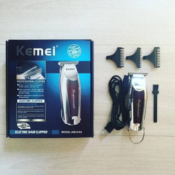 Maquina Shaver Acabamento Kemei KM-1102