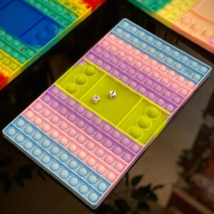 Jogo Tabuleiro Pop It Brinquedo Anti Estresse