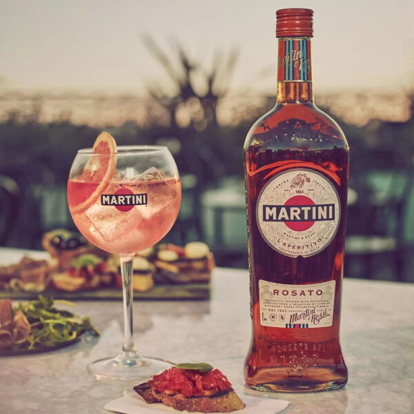 Martini Vermute Rosado Garrafa 750ml